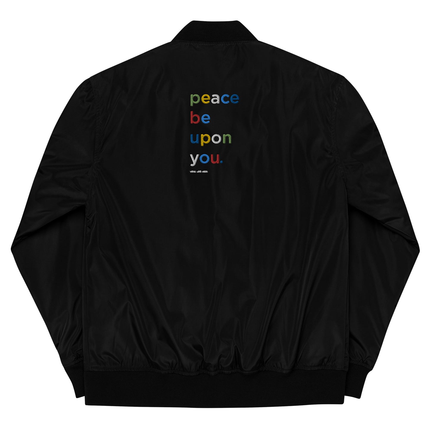 PEACE BE UPON YOU Premium Bomber Jacket