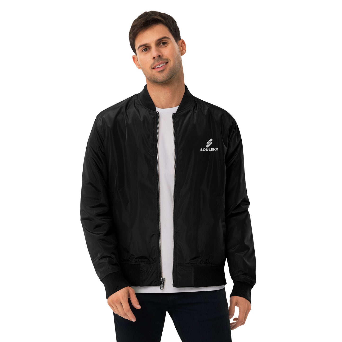 KEEP LOOKING AHEAD Premium Bomber Jacket