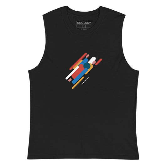 LIGHT STREAK Muscle Shirt