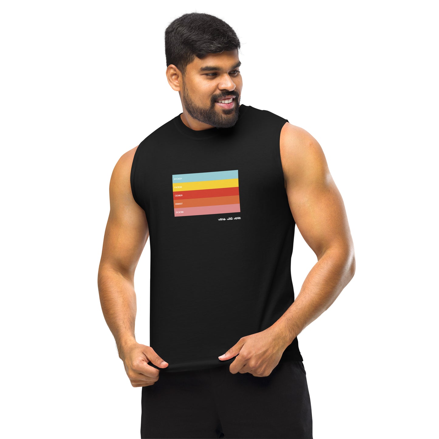 COLORFUL Muscle Shirt