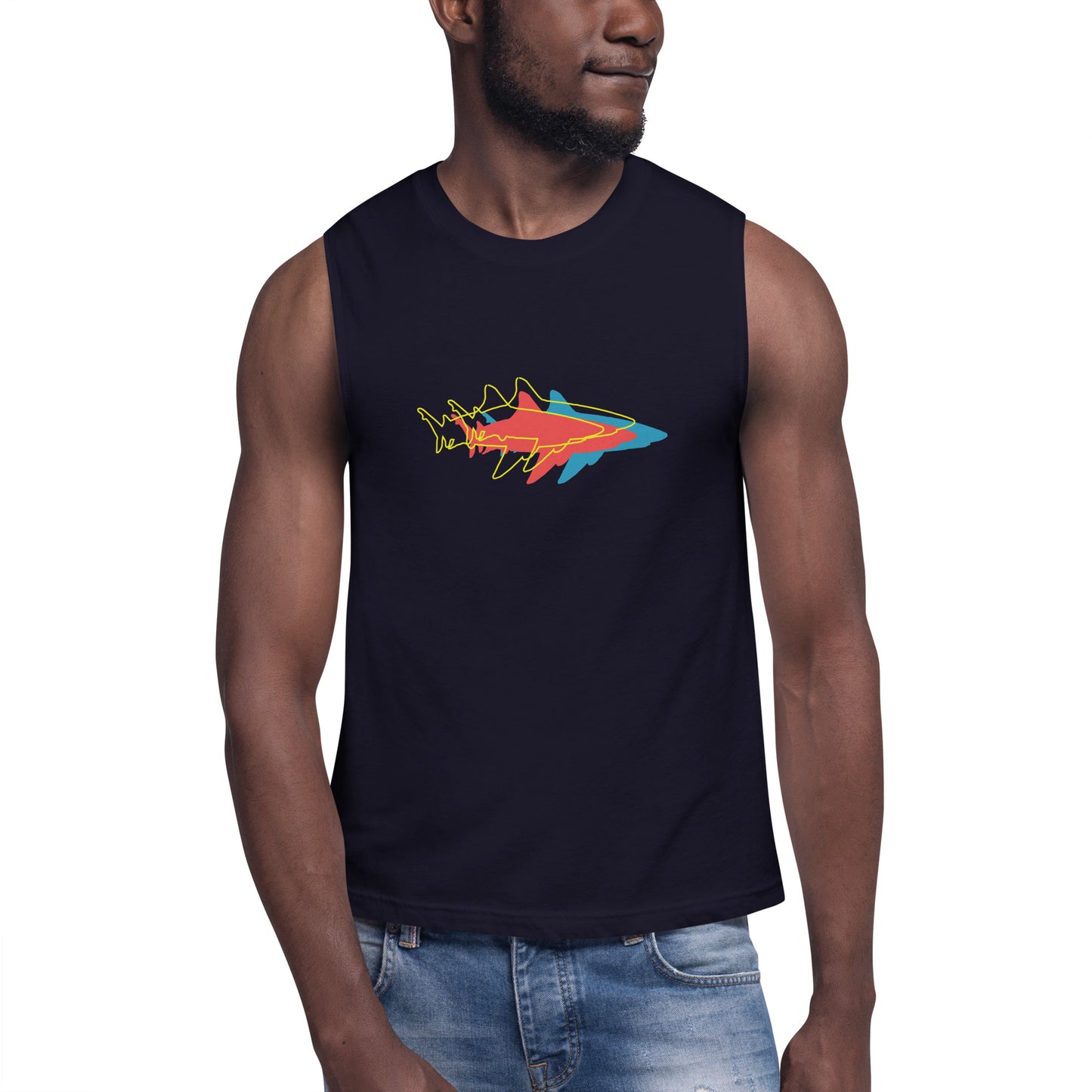 STAY THE COURSE Muscle Shirt - SOULSKY 