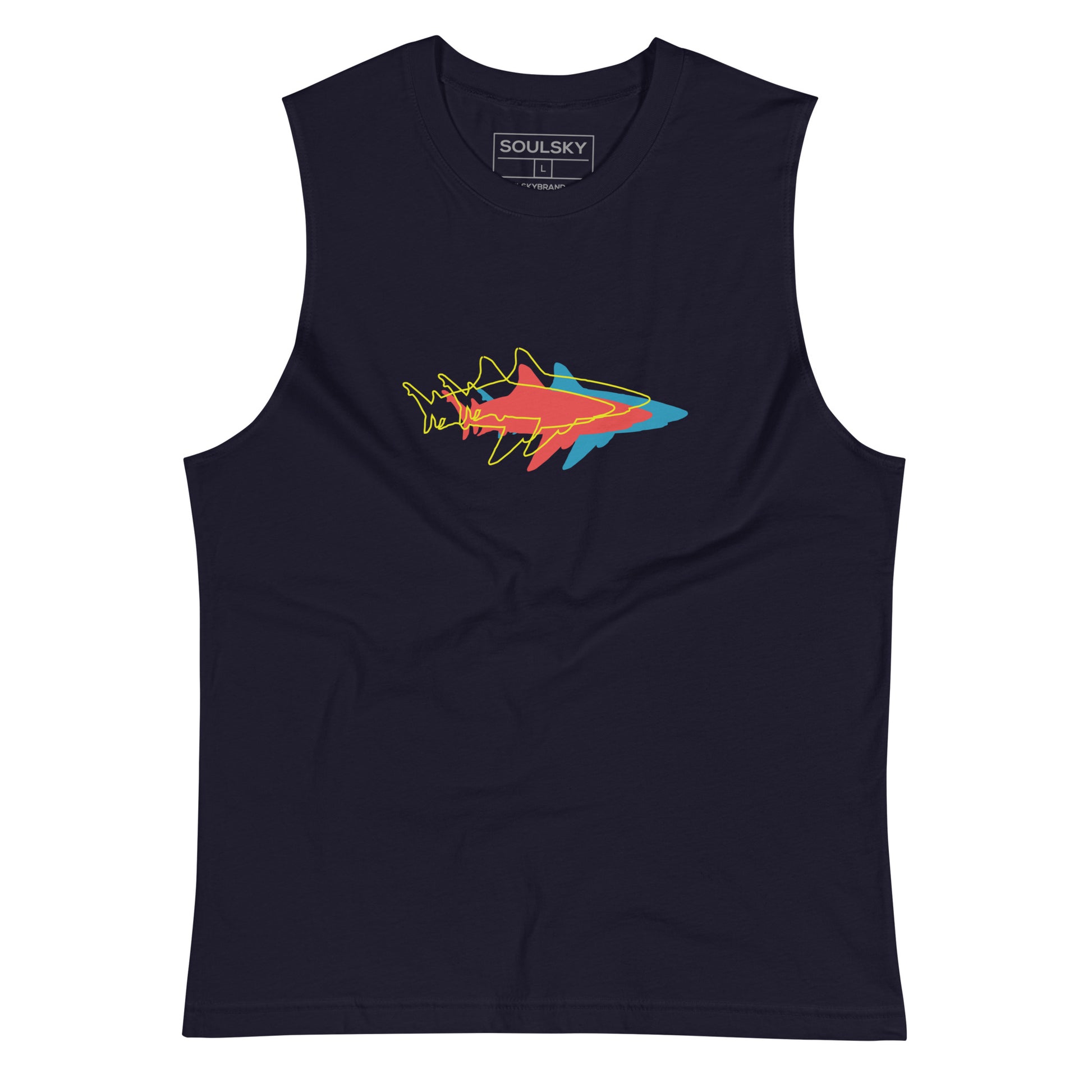 STAY THE COURSE Muscle Shirt - SOULSKY 