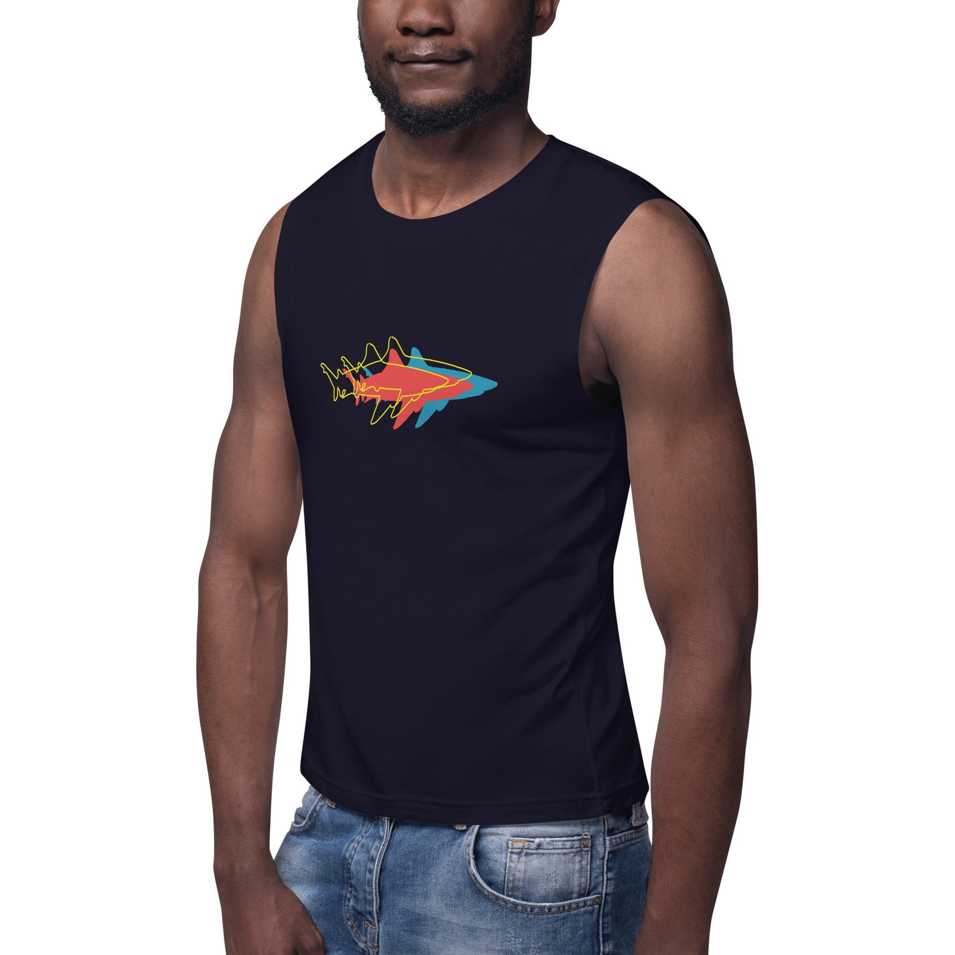 STAY THE COURSE Muscle Shirt - SOULSKY 