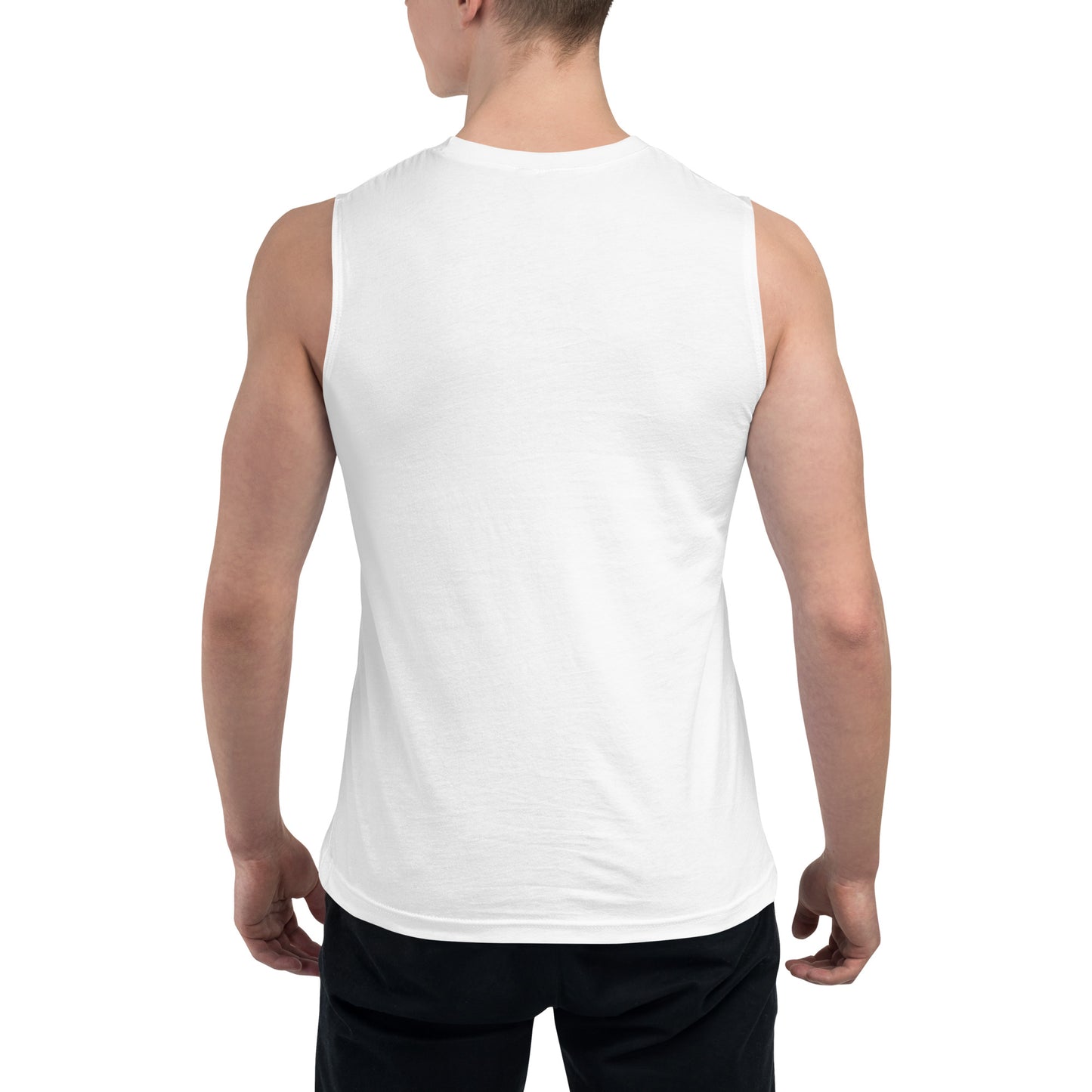 INFLUENCER Muscle Shirt (White)
