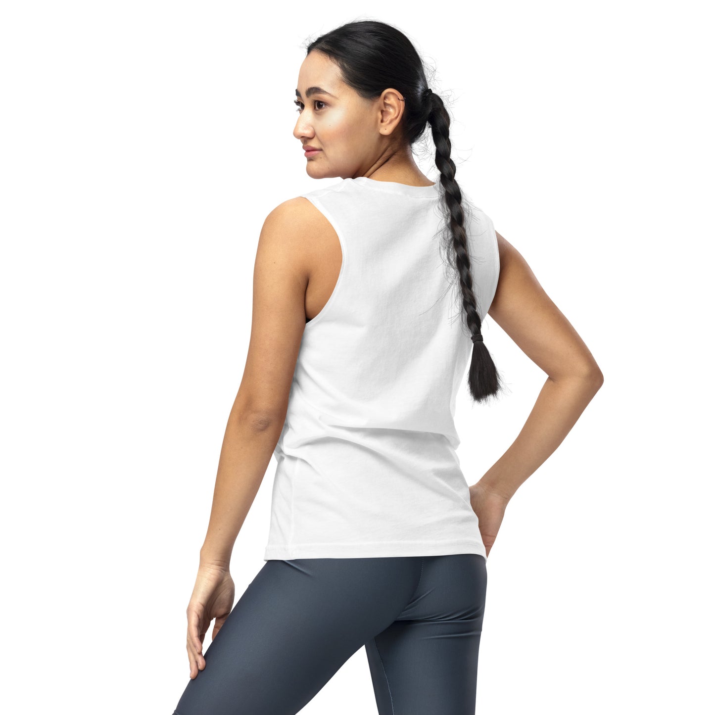 INFLUENCER Muscle Shirt (White)