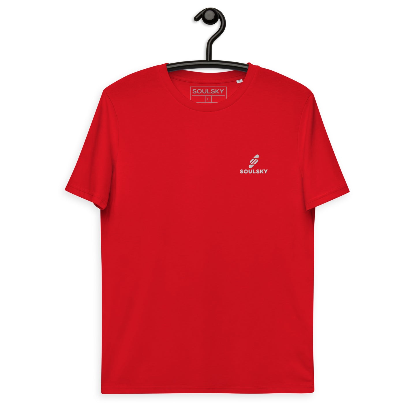 SOULSKY Logo Unisex Crewneck T-shirt - Red