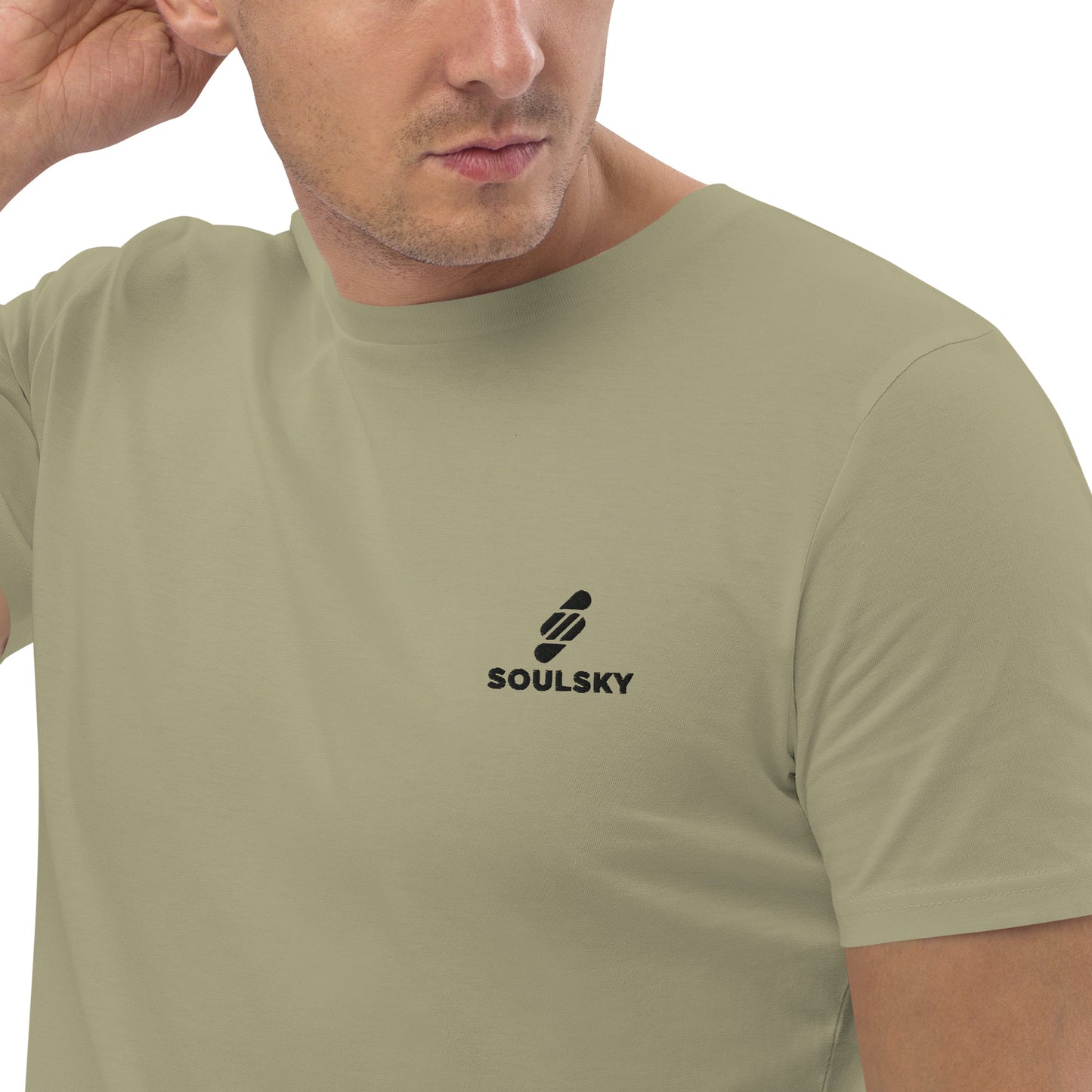 SOULSKY Logo Unisex Crewneck T-shirt - Sage