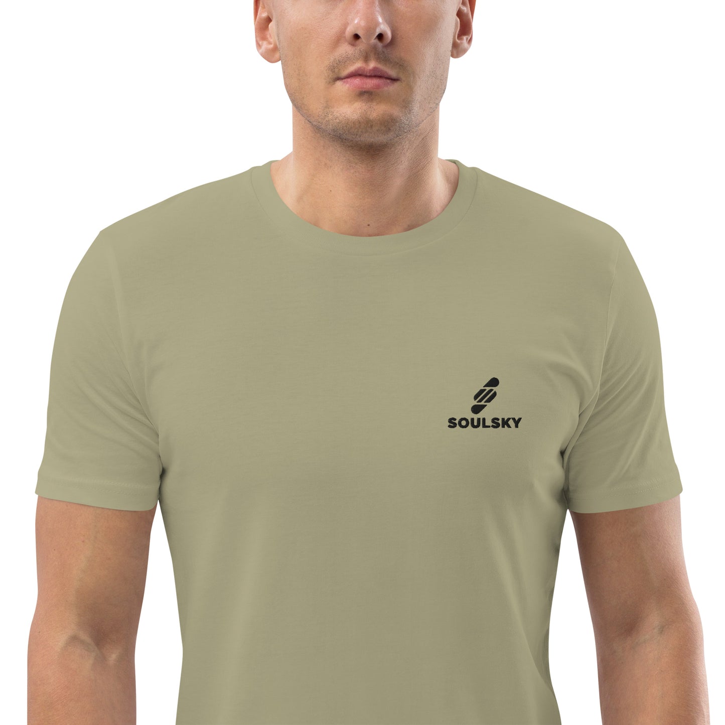 SOULSKY Logo Unisex Crewneck T-shirt - Sage