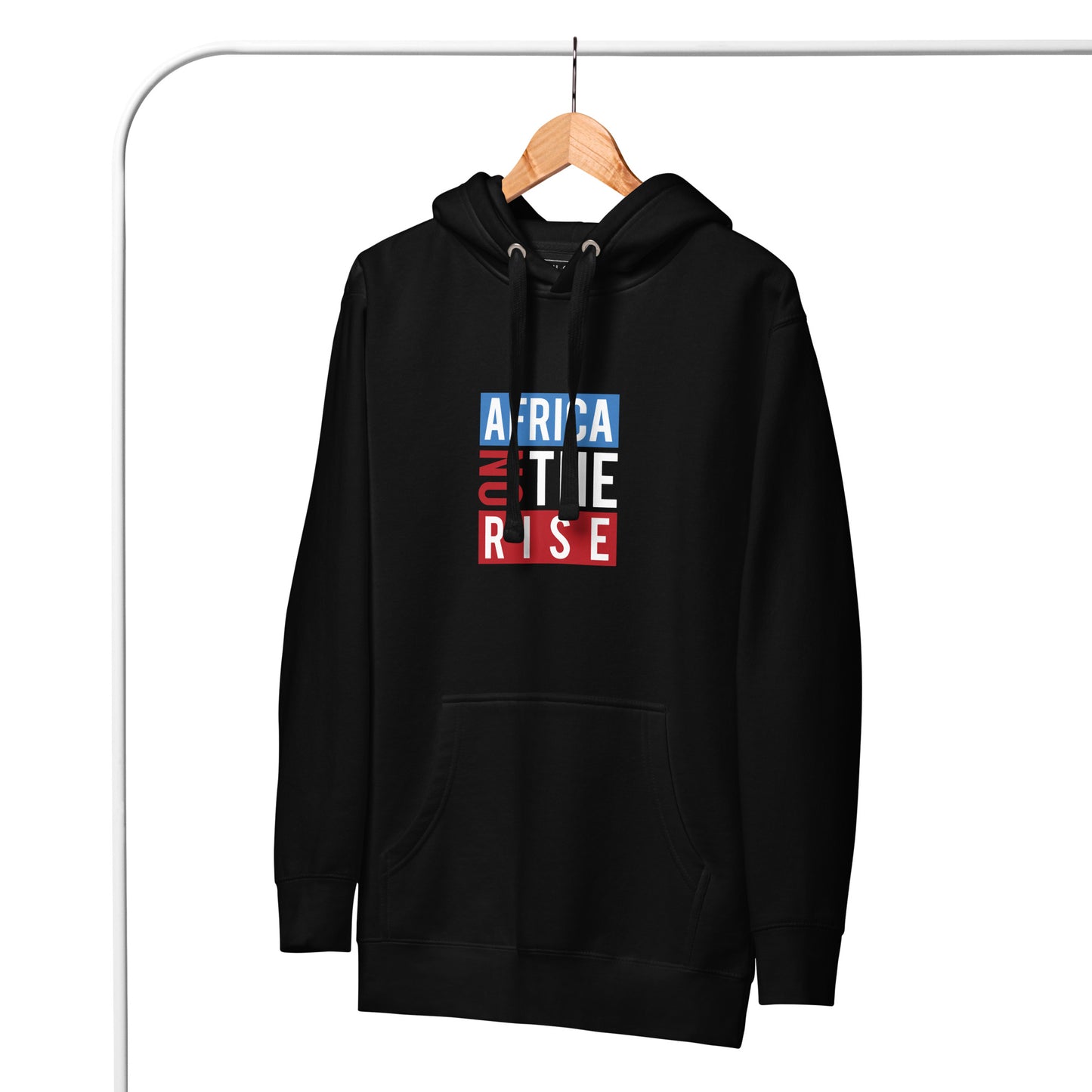 AFRICA ON THE RISE Hoodie (Black)