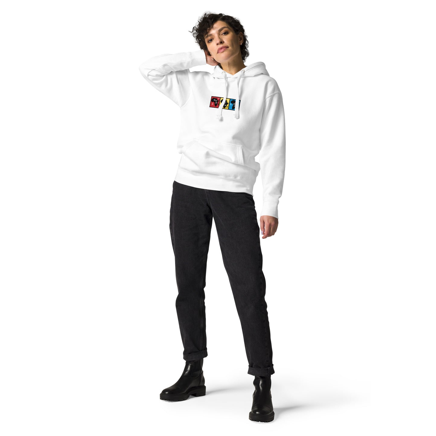 AFRICA PRIMARY Hoodie (White)
