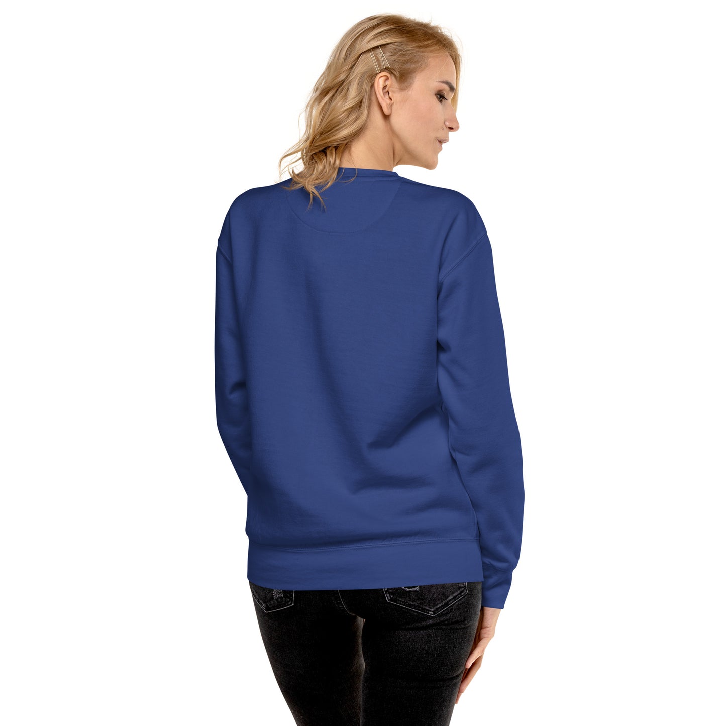 SOULSKY Classic Crew Sweatshirt - Royal Blue