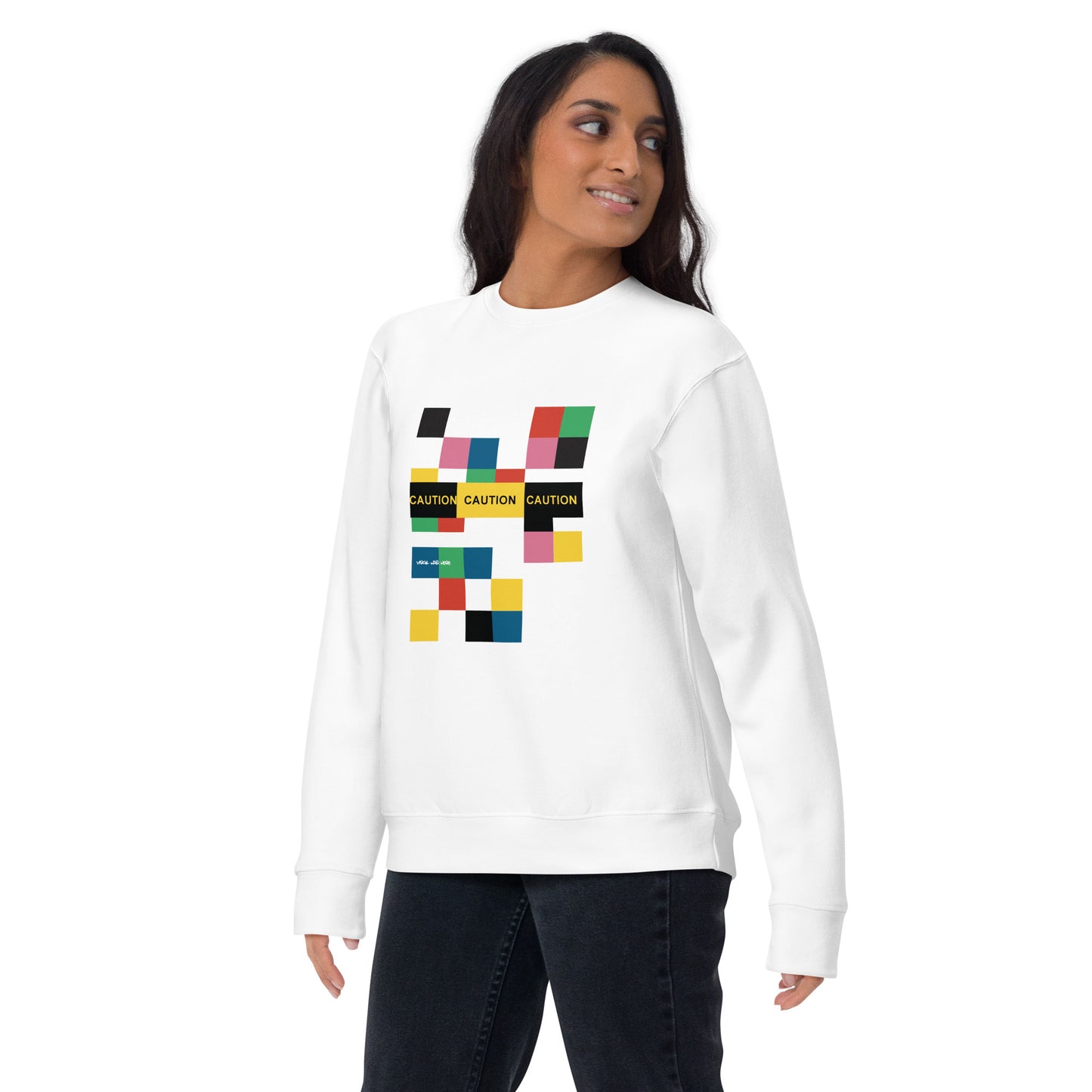 PATTERN MAKER Sweatshirt (White)