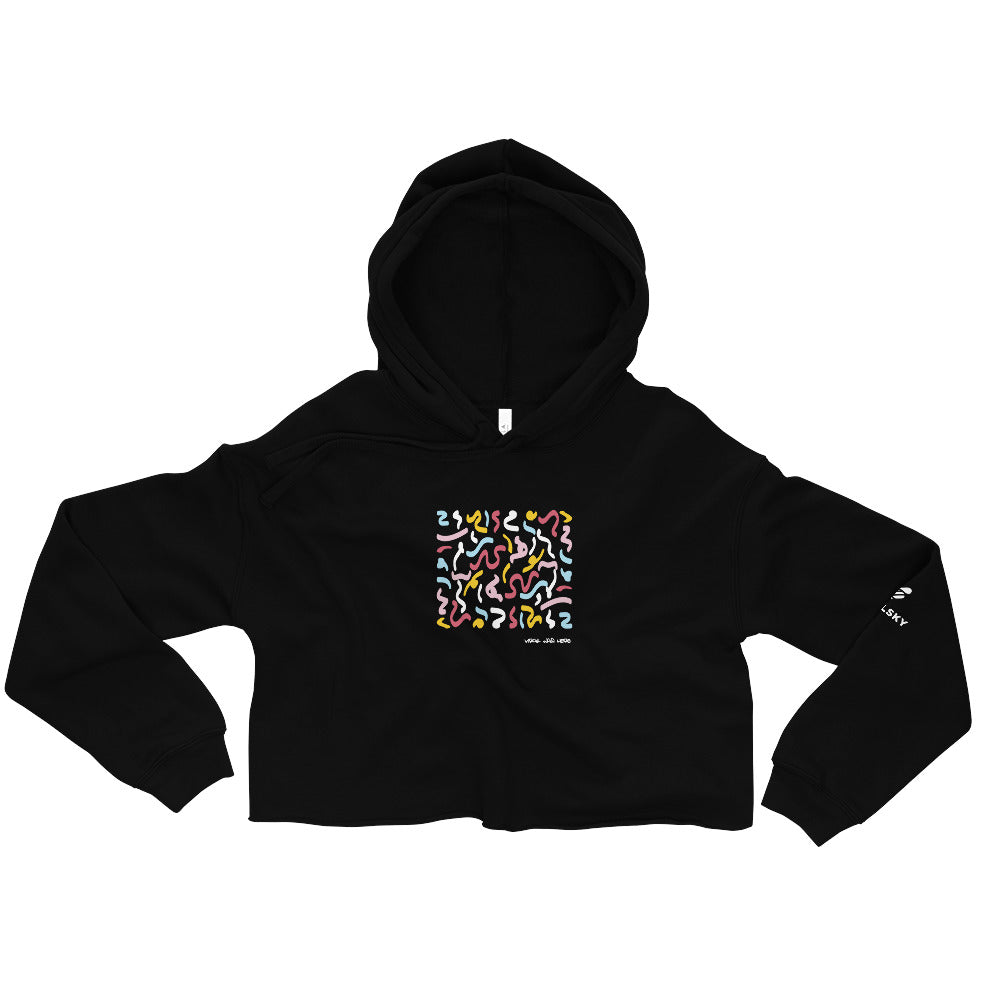 QUANTUM Cropped Hoodie