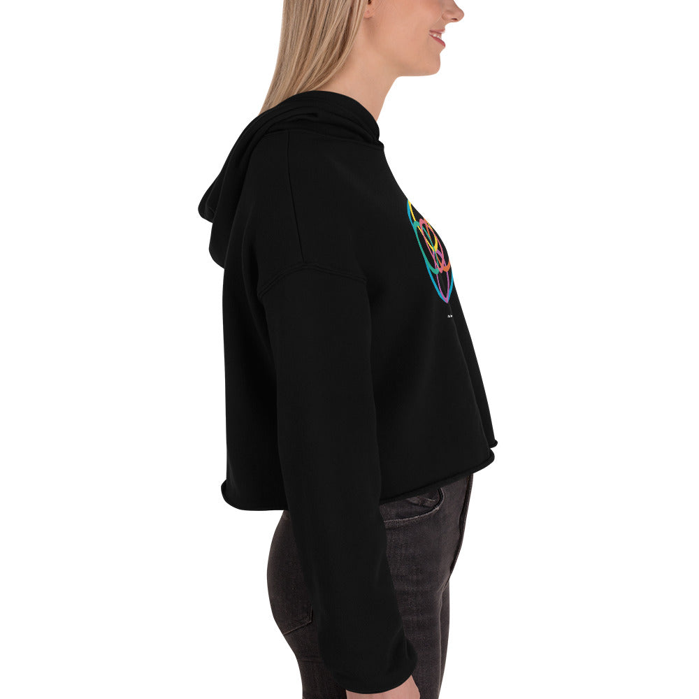 CONNECTED Cropped Hoodie
