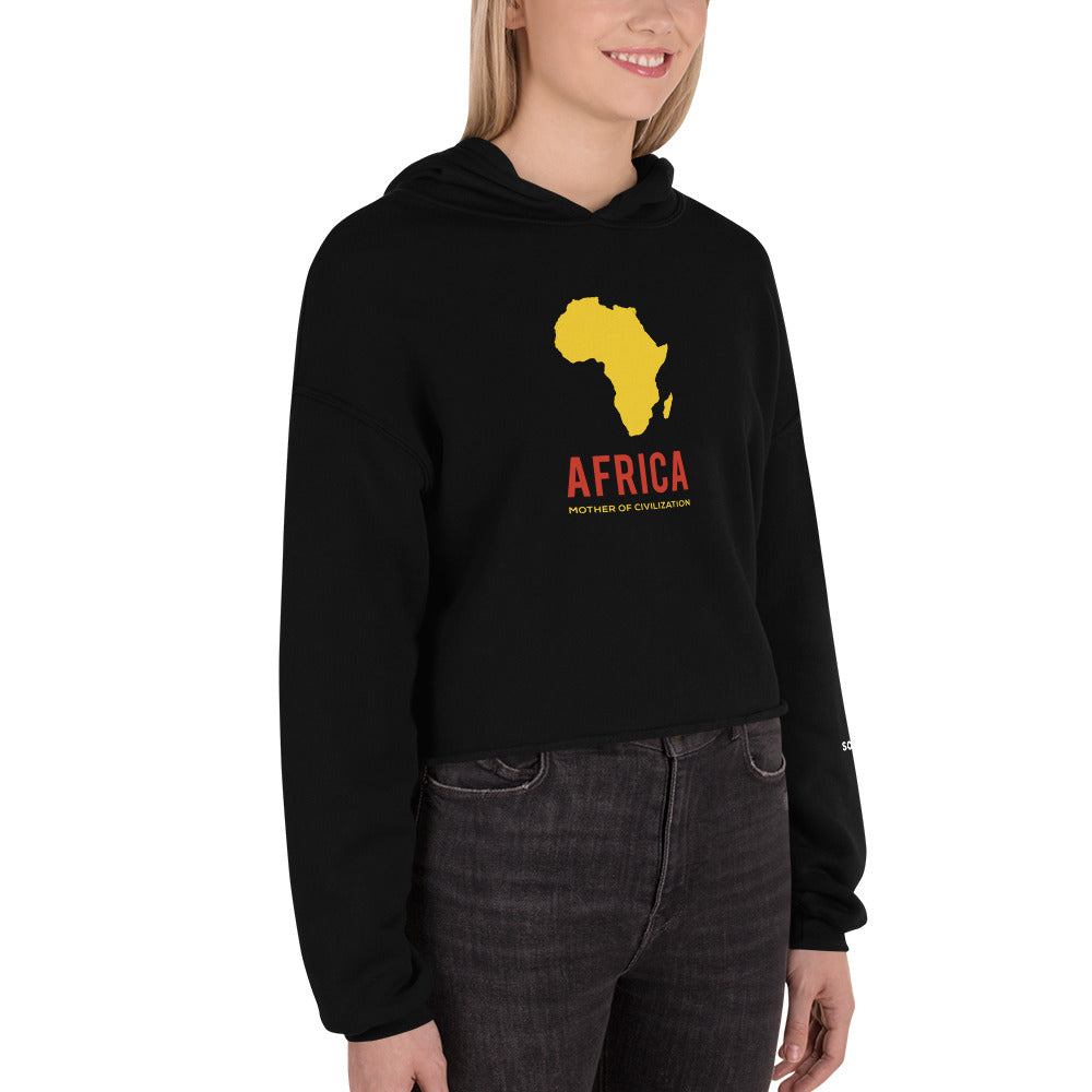 AFRICA - MOTHER OF CIVILIZATION Cropped Hoodie