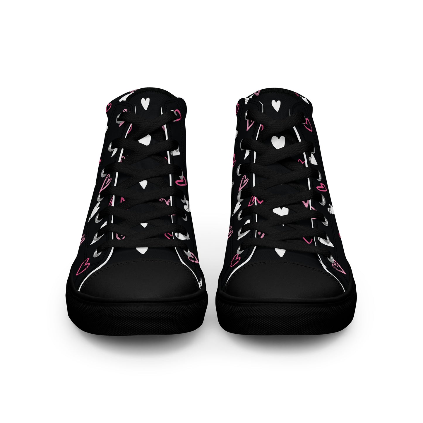 BE MY VALENTINE Women’s High Top Canvas Shoes