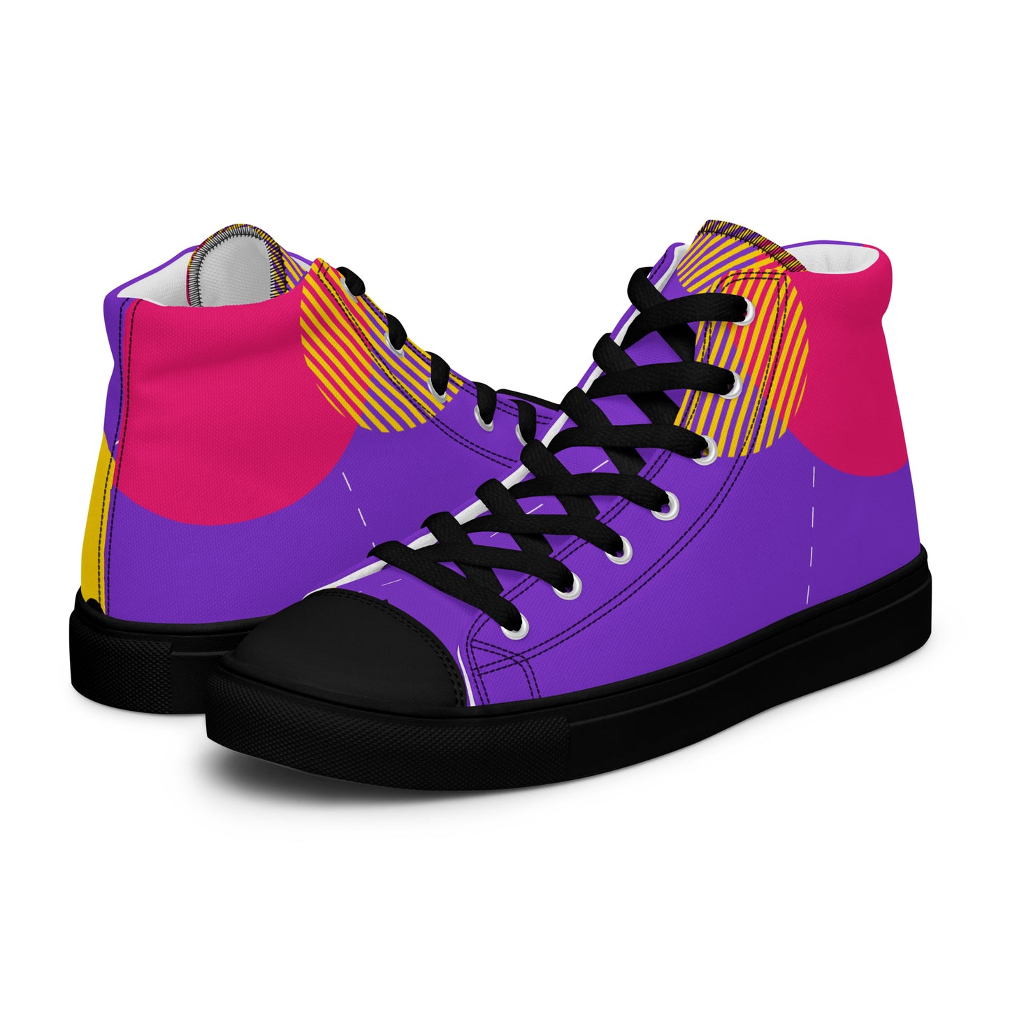 FOLLOW YOUR HEART Women’s High Top Canvas Shoes