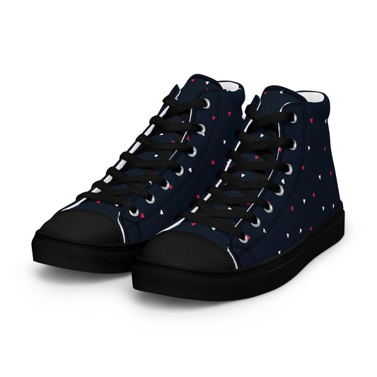 CELEBRATE GOOD TIMES Women’s High Top Canvas Shoes