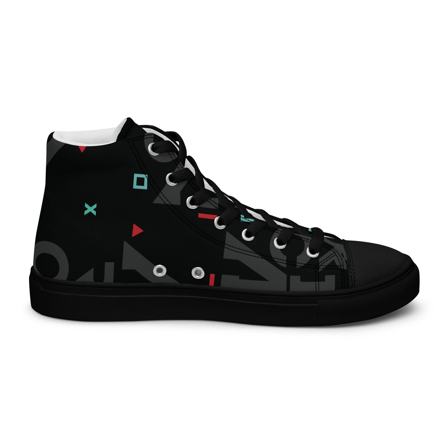 AFRICA IS THE FUTURE Women's High Top Canvas Shoes