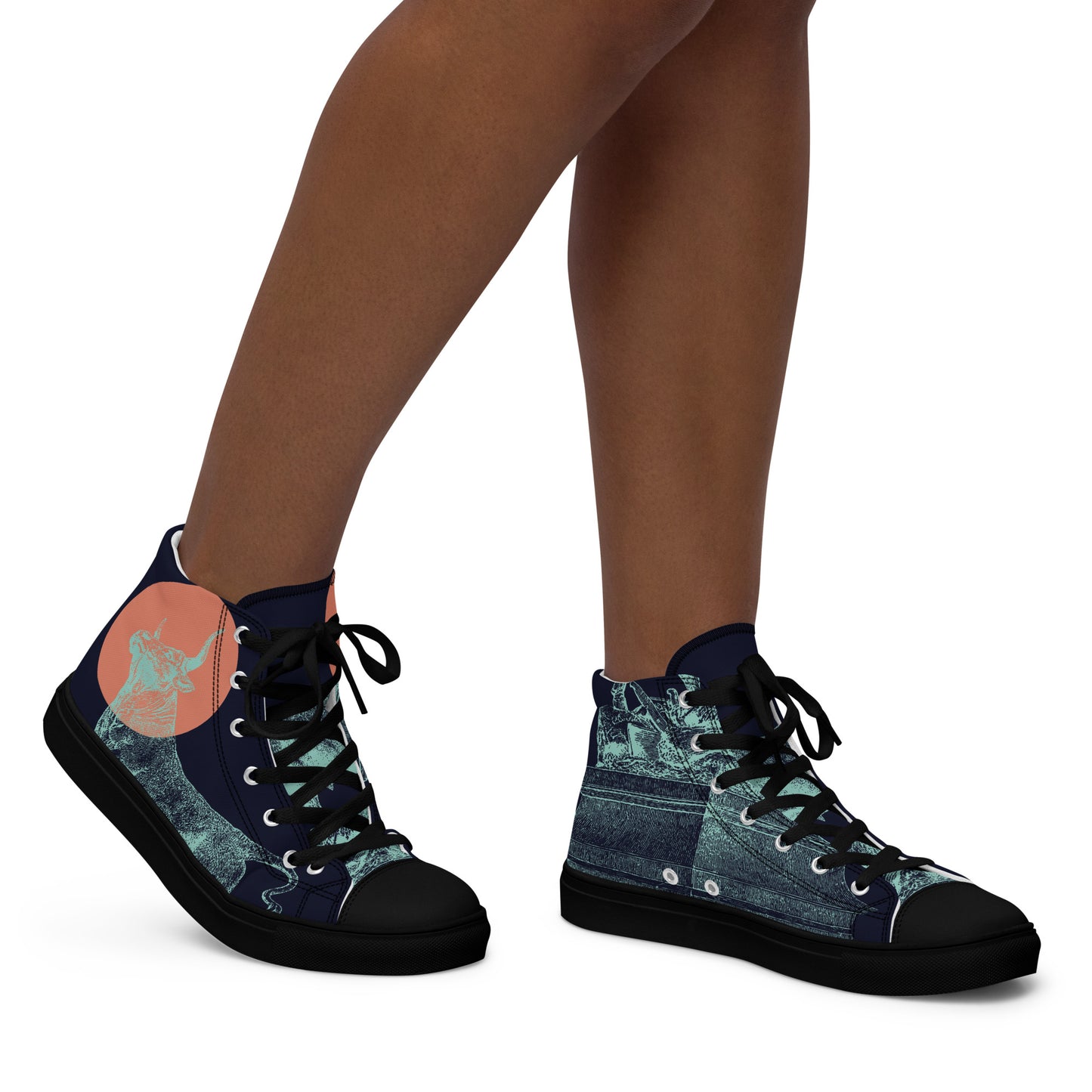 CARPE DIEM Women’s High Top Canvas Shoes