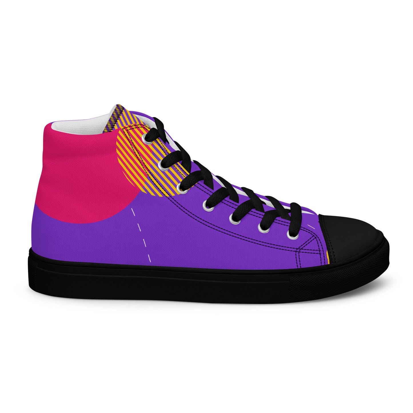 FOLLOW YOUR HEART Women’s High Top Canvas Shoes