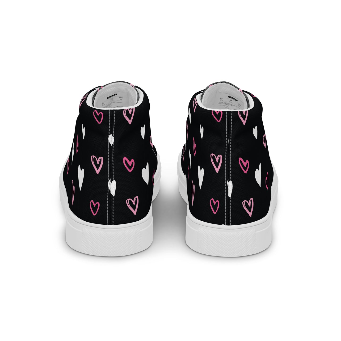 BE MY VALENTINE Women’s High Top Canvas Shoes