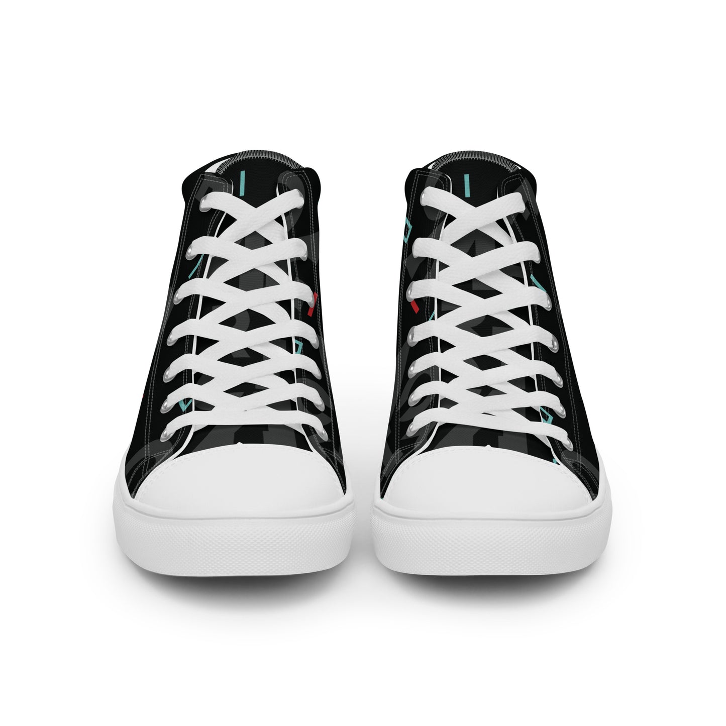 AFRICA IS THE FUTURE Women's High Top Canvas Shoes