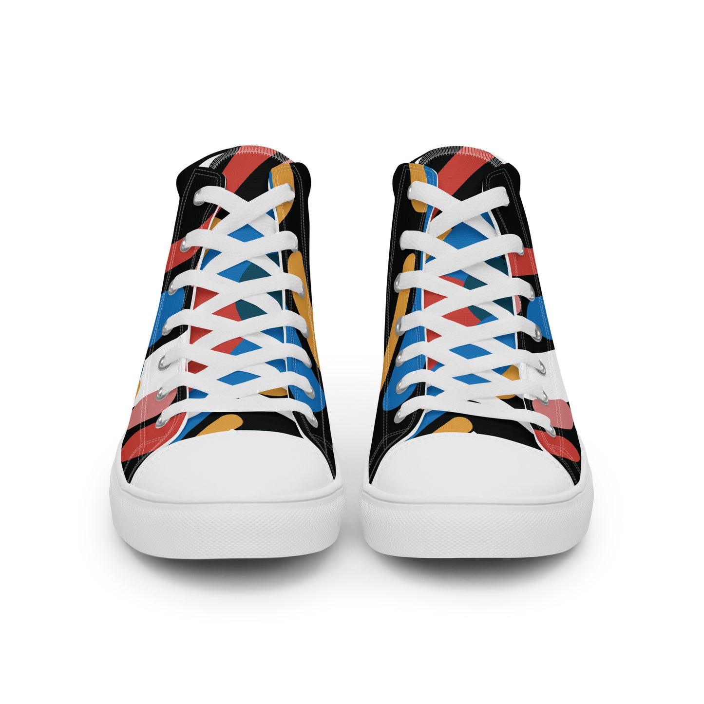 LIGHT STREAK Women's High Top Canvas Shoes