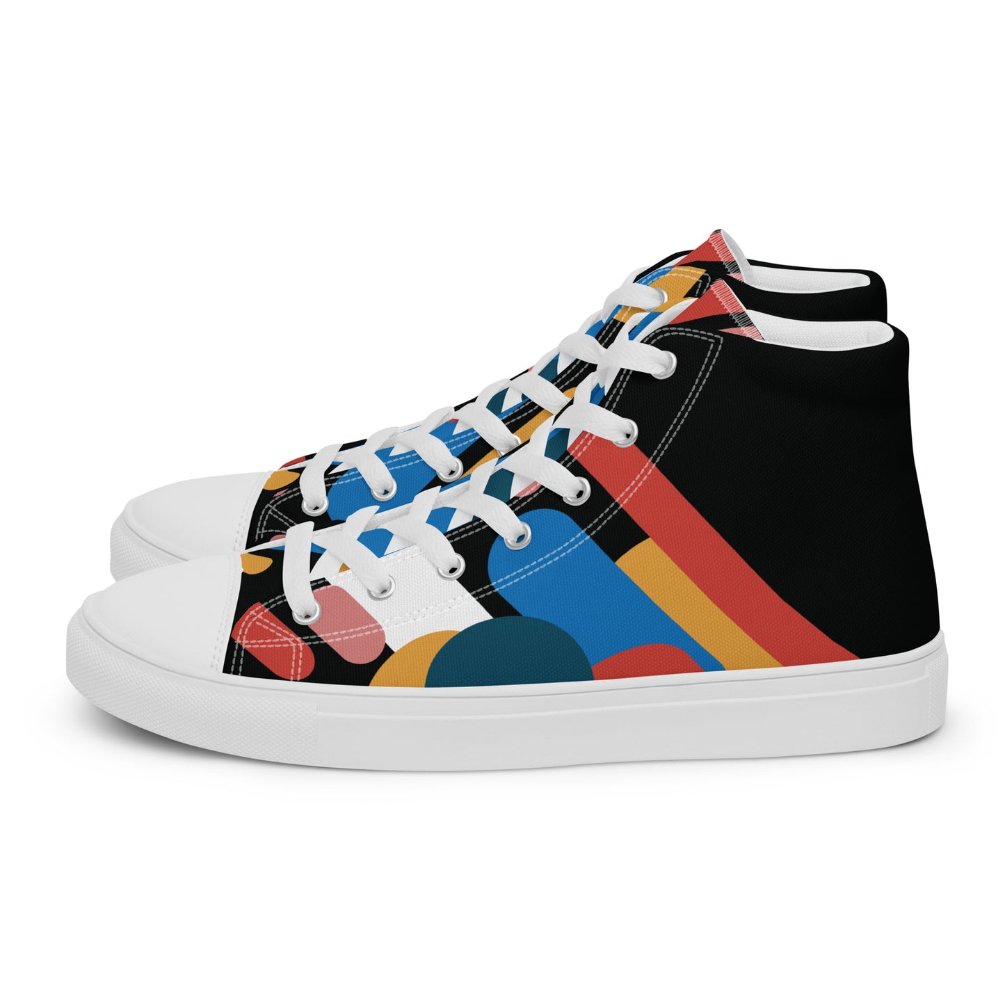 LIGHT STREAK Women's High Top Canvas Shoes