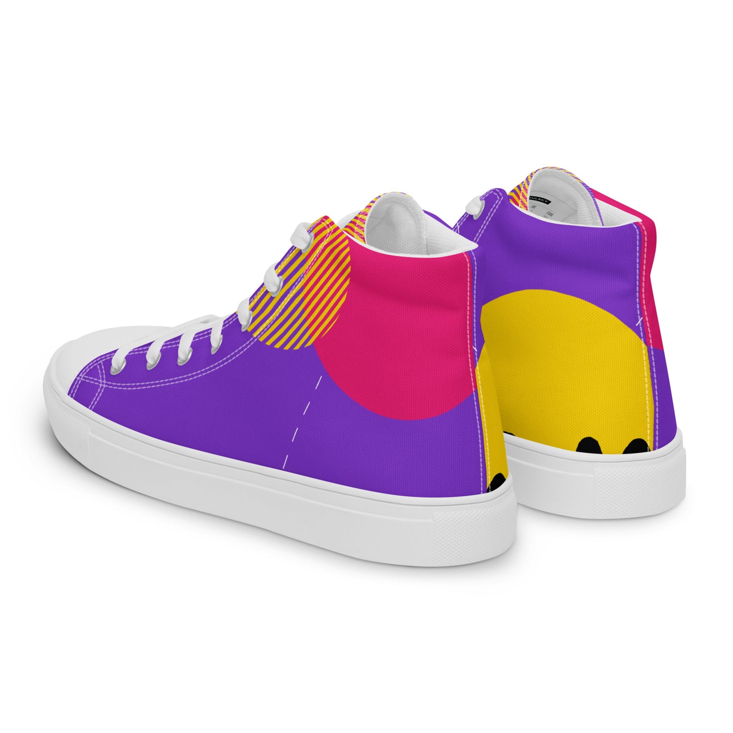 FOLLOW YOUR HEART Women’s High Top Canvas Shoes