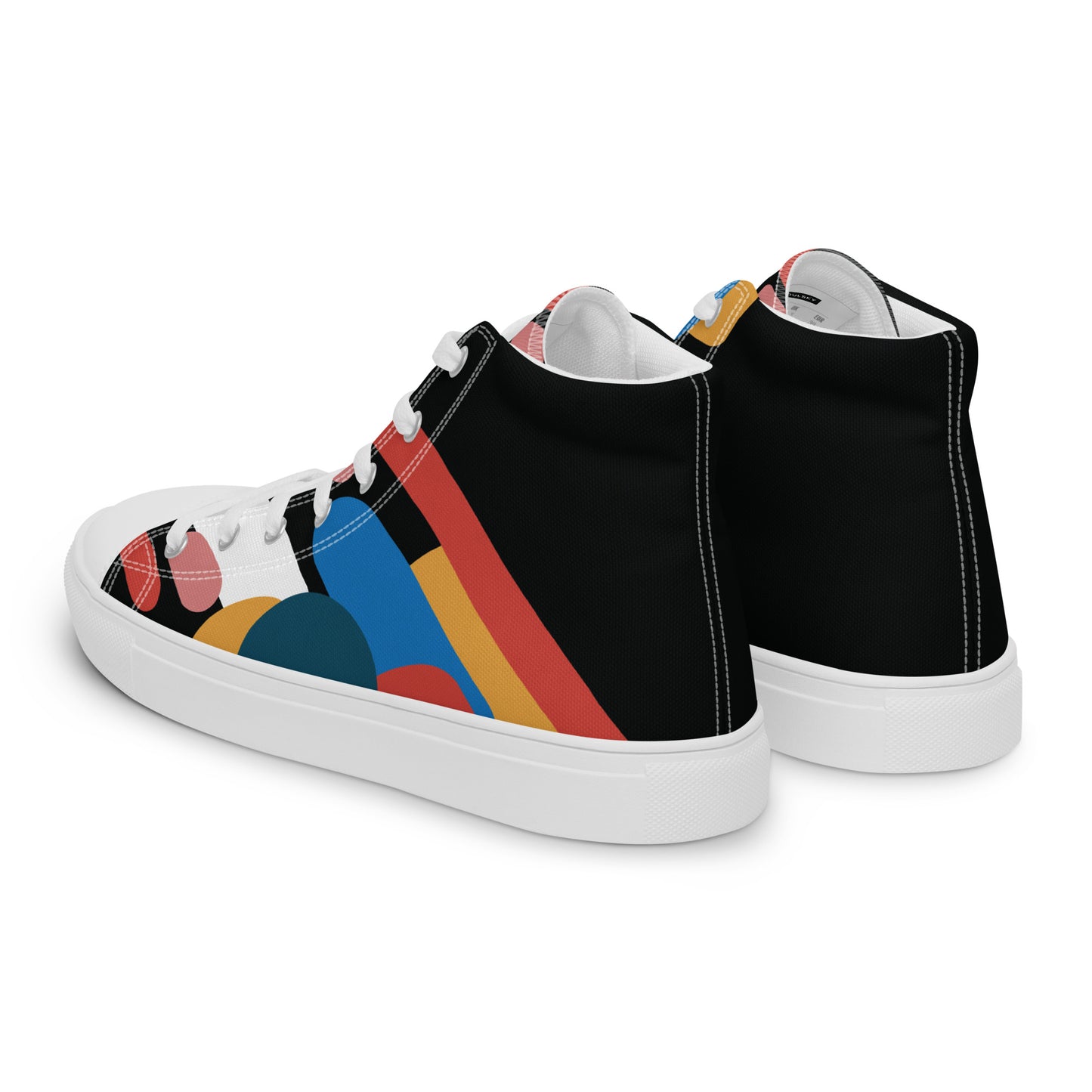 LIGHT STREAK Women's High Top Canvas Shoes