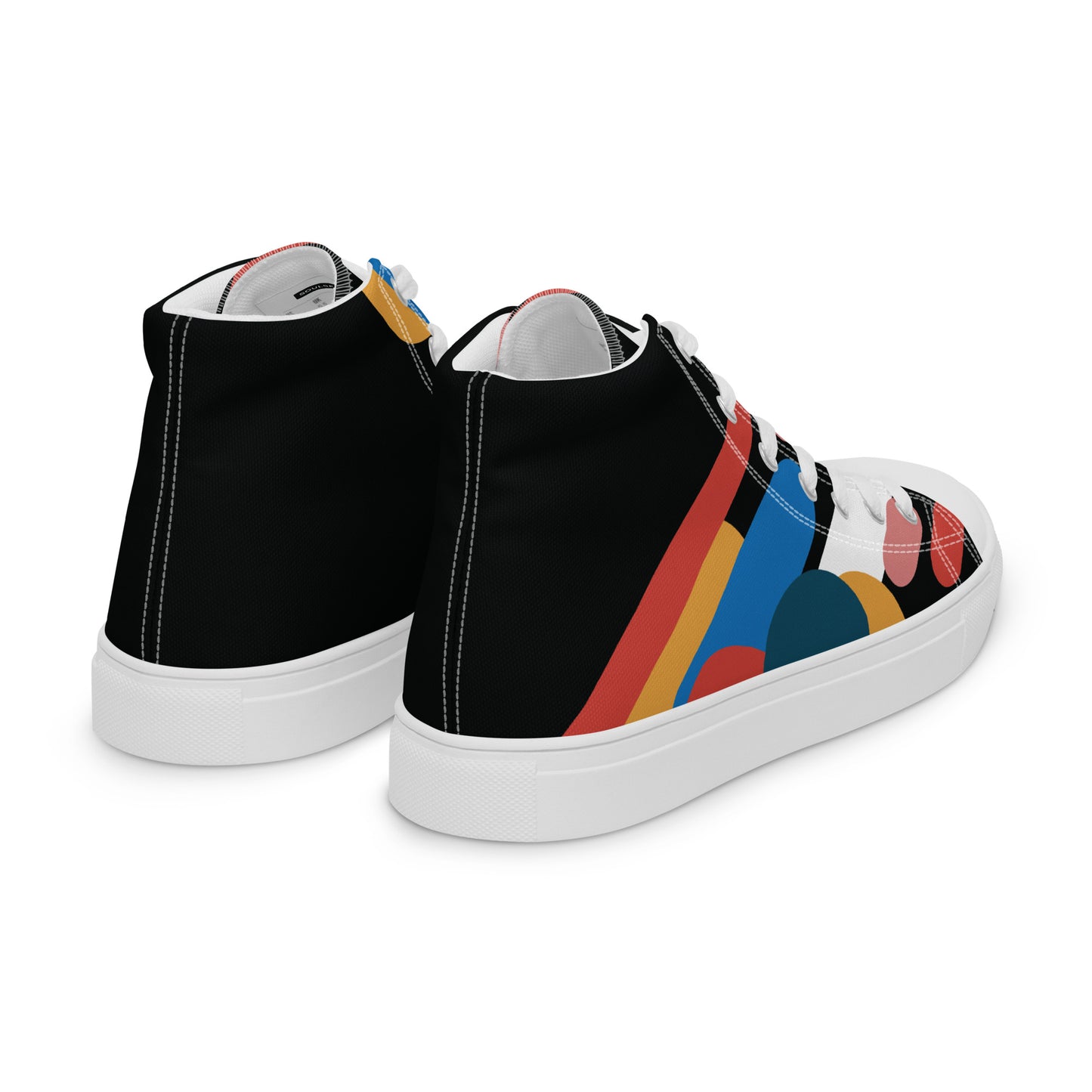 LIGHT STREAK Women's High Top Canvas Shoes