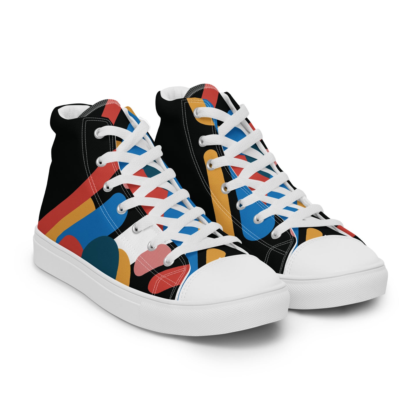 LIGHT STREAK Women's High Top Canvas Shoes