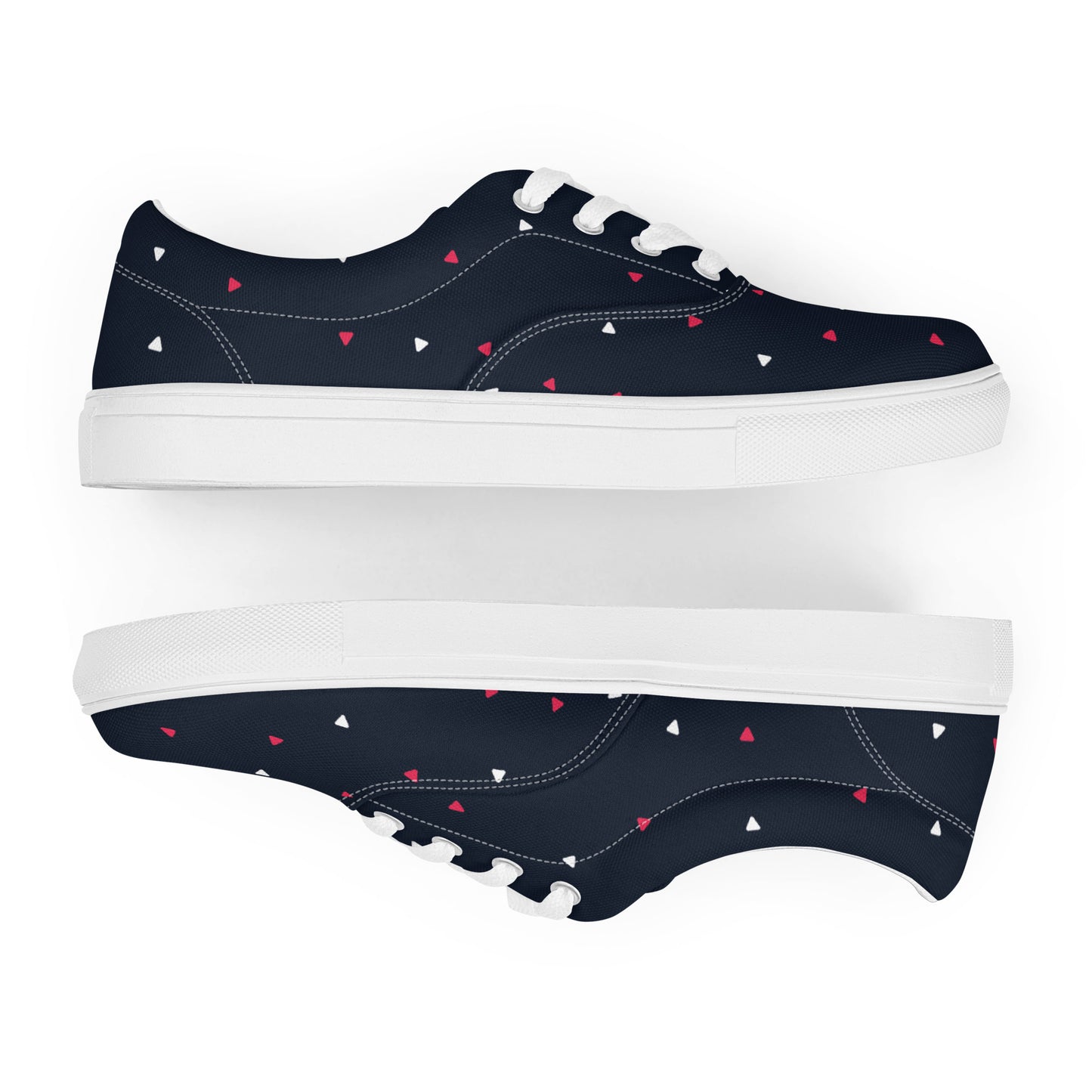 CELEBRATE GOOD TIMES Women’s Lace-Up Canvas Shoes