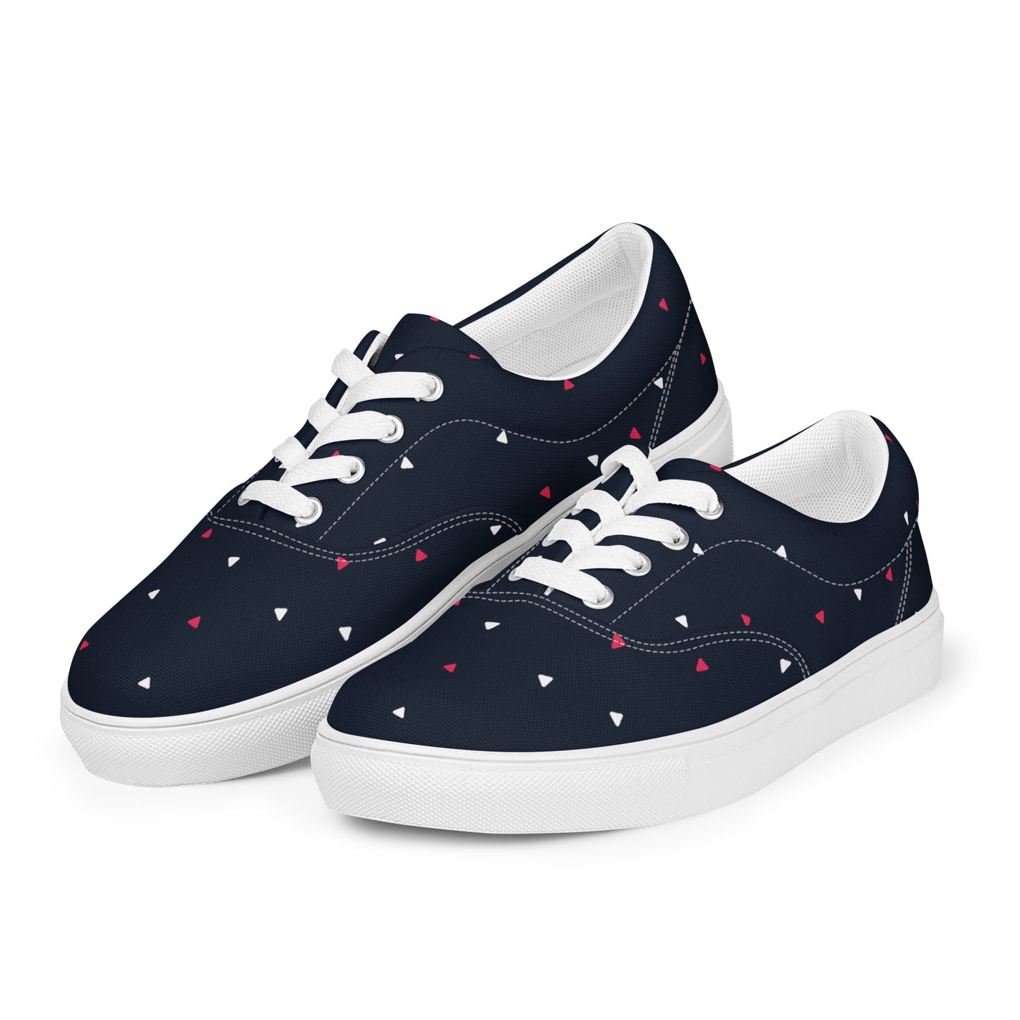 CELEBRATE GOOD TIMES Women’s Lace-Up Canvas Shoes