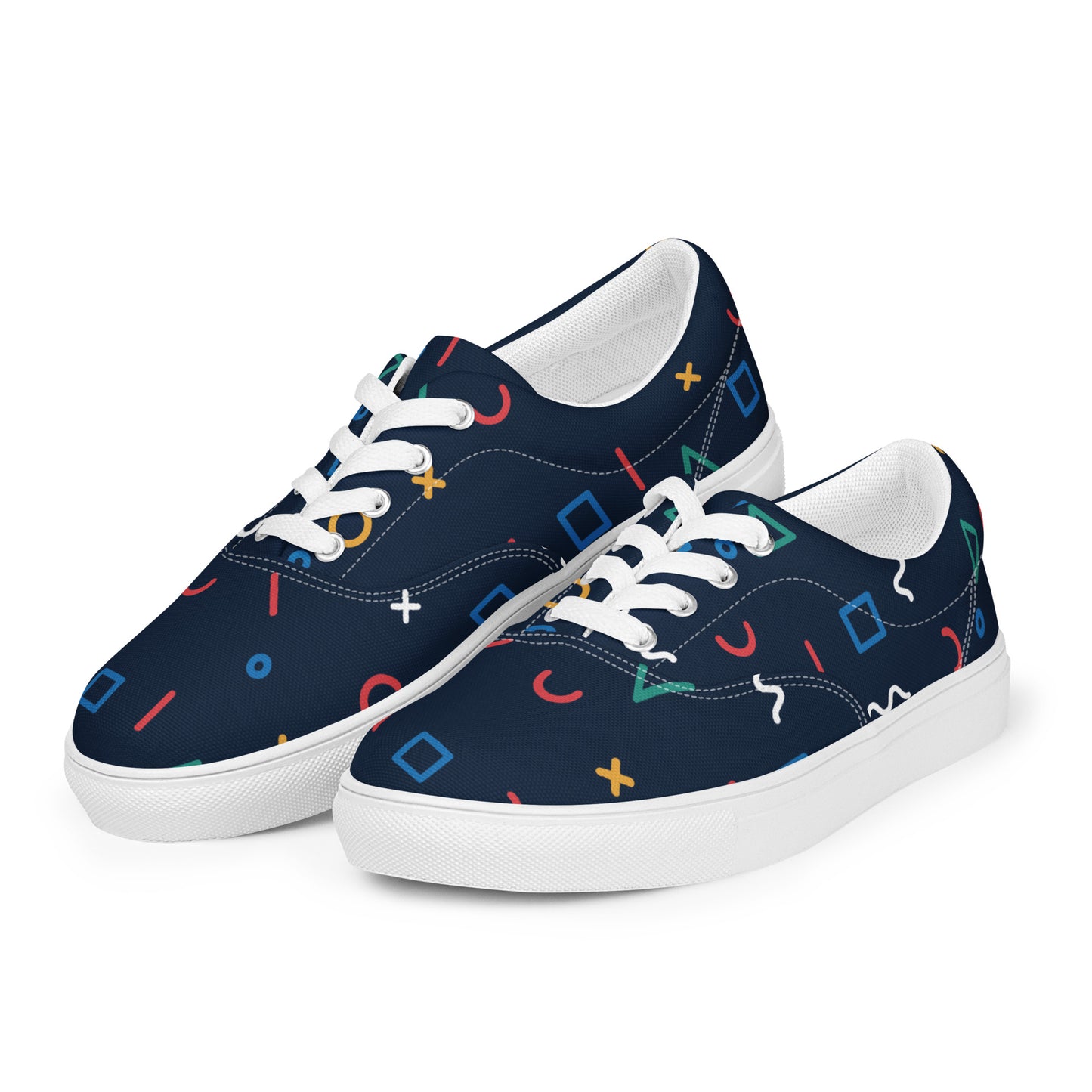 COSMIC Women’s Lace-Up Canvas Shoes