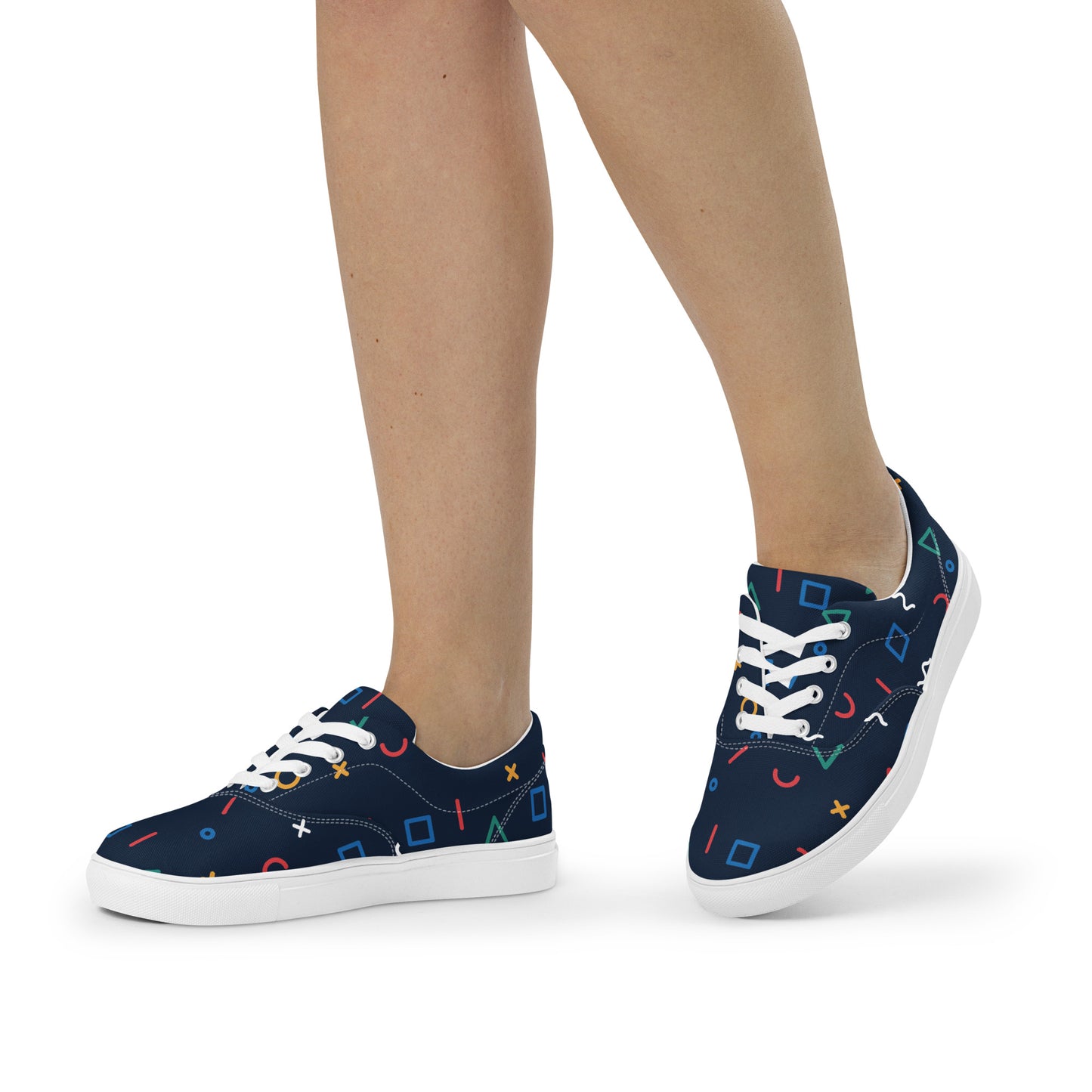 COSMIC Women’s Lace-Up Canvas Shoes