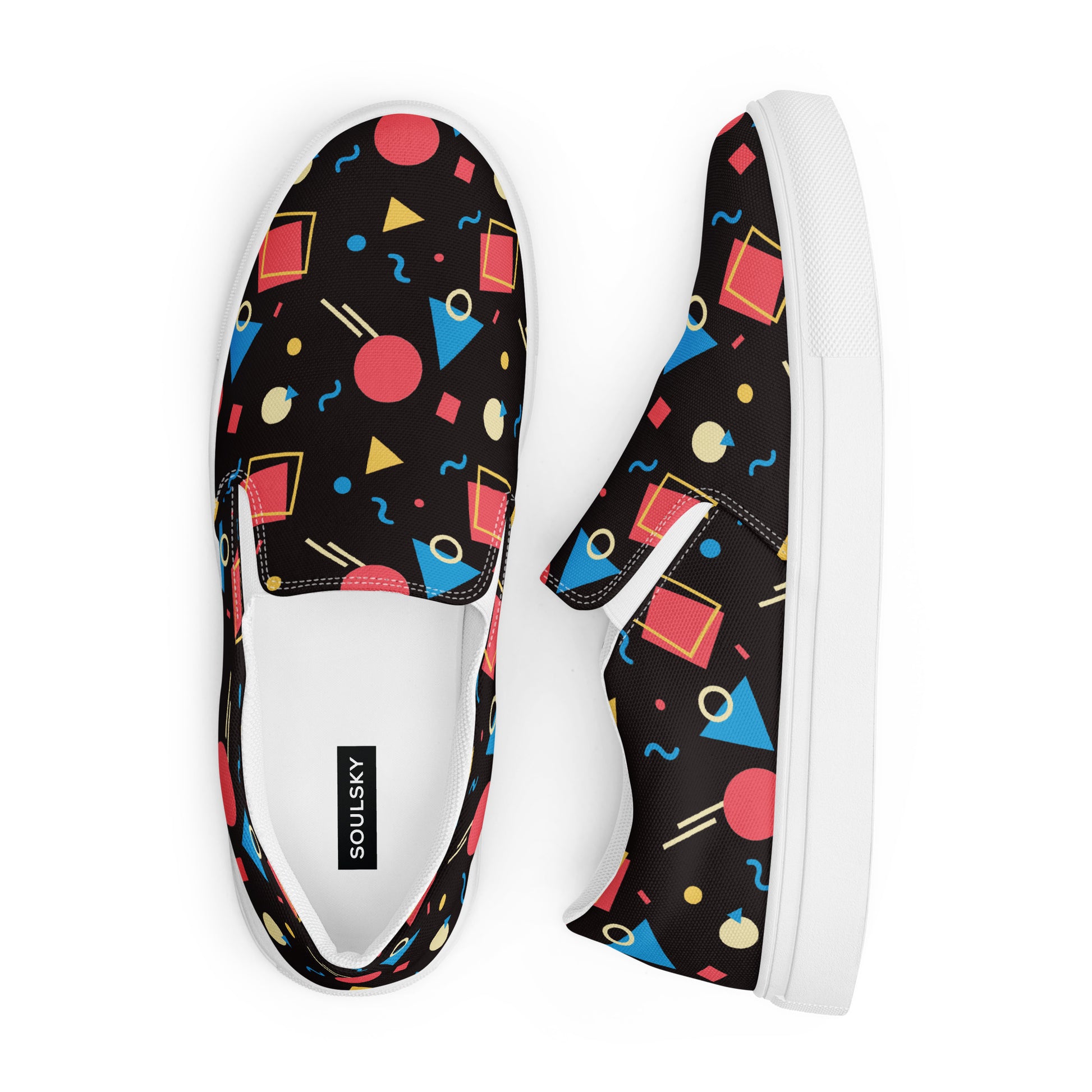 WATERMELON SUMMER Women’s Slip-On Canvas Shoes - SOULSKY 