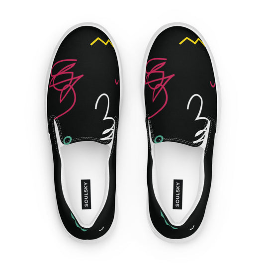 GIFTED Women’s Slip-On Canvas Shoes - SOULSKY 