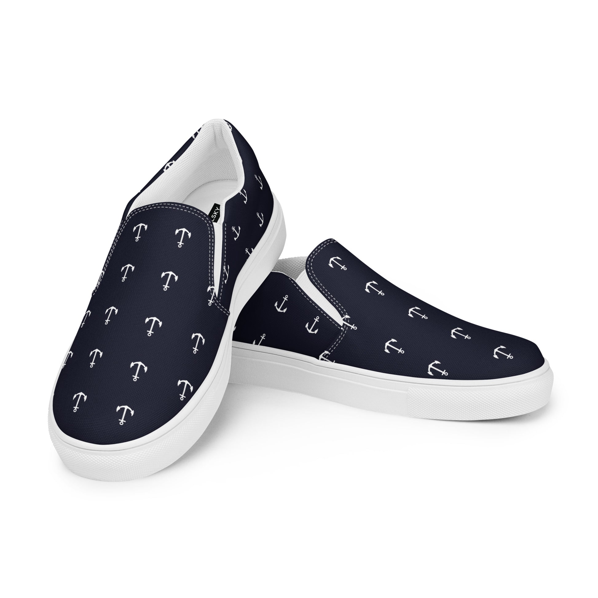 NAUTICAL Women’s Slip-On Canvas Shoes - SOULSKY 