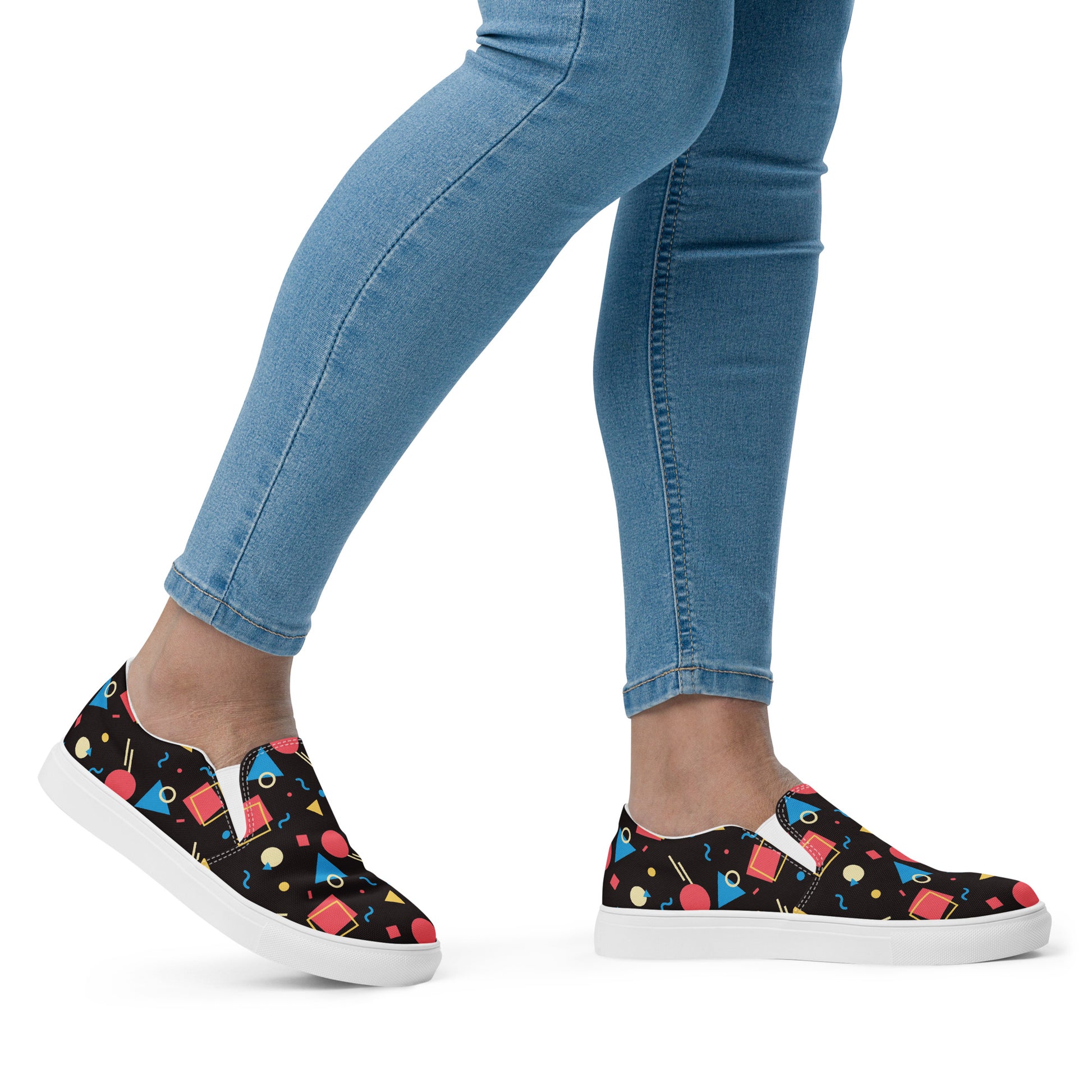 WATERMELON SUMMER Women’s Slip-On Canvas Shoes - SOULSKY 