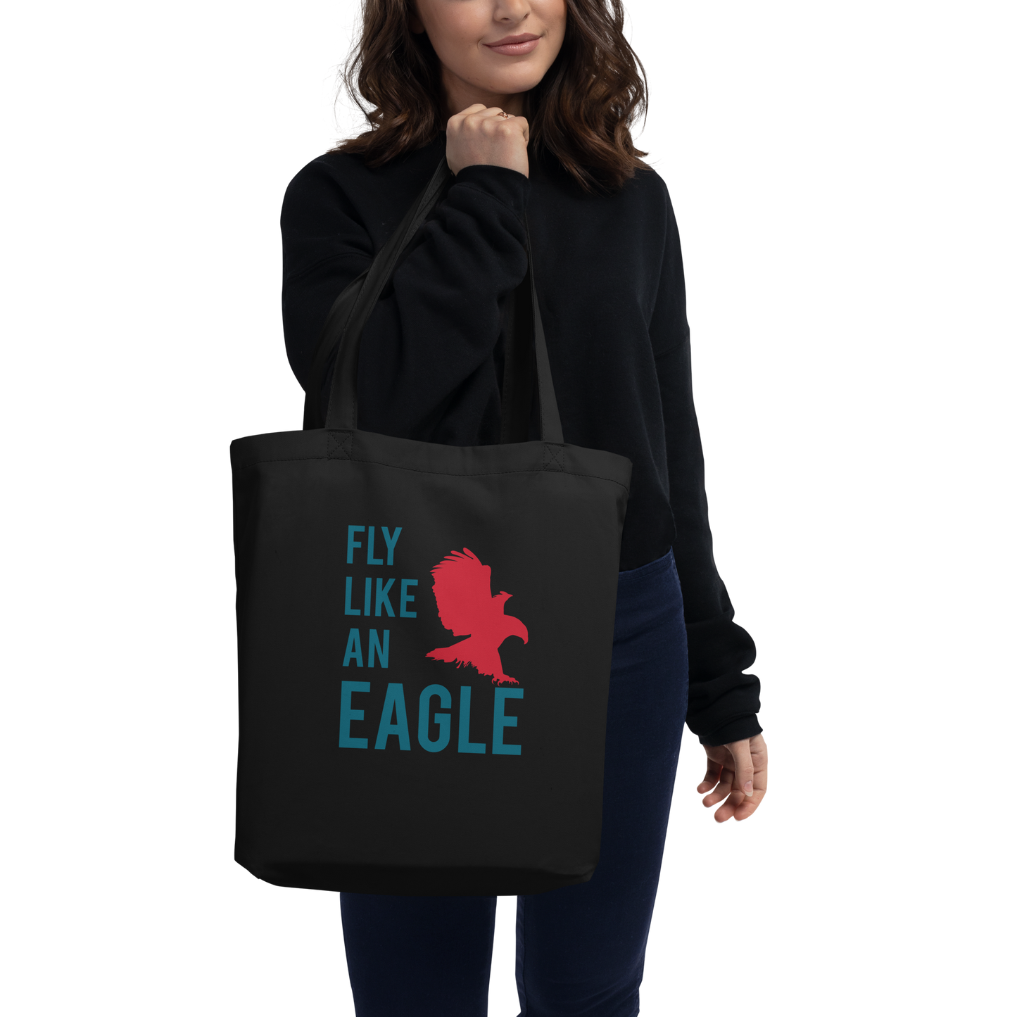 FLY LIKE AN EAGLE Tote Bag