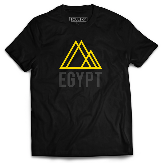 EGYPT Tee (Black and Yellow)