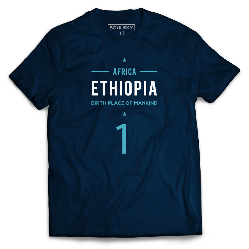 High Quality ETHIOPIA - BIRTHPLACE OF MANKIND T-Shirt 2020