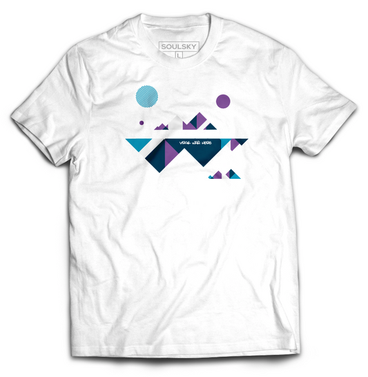 MOUNTAIN TOP Tee (White) - Kids