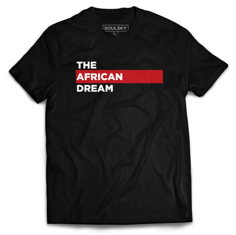 Best THE AFRICAN DREAM O-Neck T-Shirt - Black Online 2020