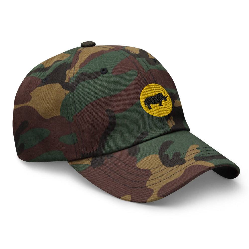 STAY FOCUSED Dad Hat (Camo) - SOULSKY 