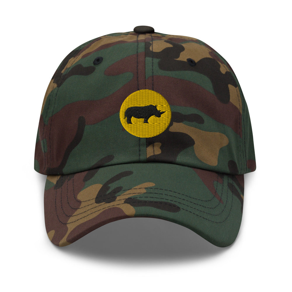 STAY FOCUSED Dad Hat (Camo) - SOULSKY 