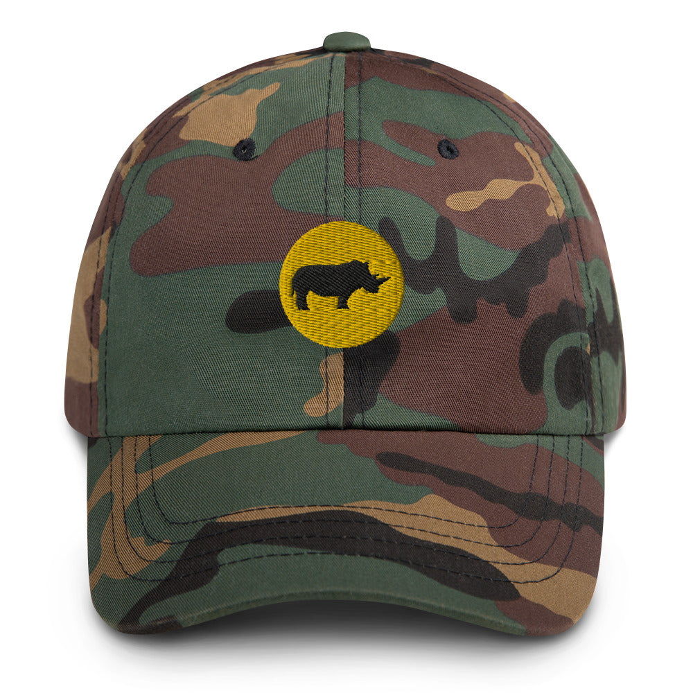 STAY FOCUSED Dad Hat (Camo) - SOULSKY 